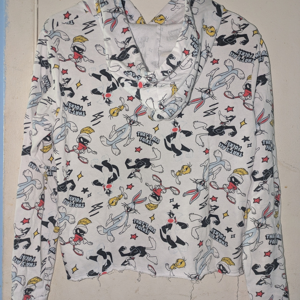 Warner Bros. Looney Tunes Patterned Hoodie